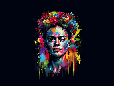Frida Kahlo in my Rainbow Fantasy artprints digitalart diversityinart fridakahlo fridakahloart fridakahloinspired fridakahloportrait fridakahlostyle genderequality graphicart illustration inclusiveart lgbtart loveislove pride2023 printdesign queerart rainbowpride rainbowprint ui