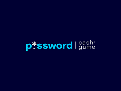 Password cash game brand branding design graphic design logo logotype mark symbol