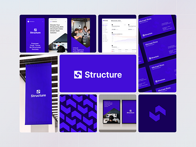 SaaS Visual Identity branding design figma graphic design illustration logo typography ui ux vector