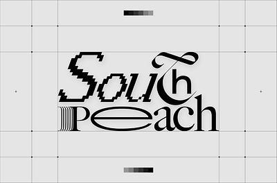 South Peach Logo branding design graphic design logo typography vector