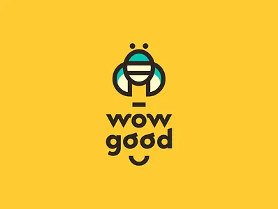 WOW GOOD brand branding design graphic design logo logotype mark symbol