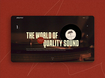 #5 - Concept shots animation booking branding design figma headphones musik online store sound technology ui ux vinyl vinyl players webdesign