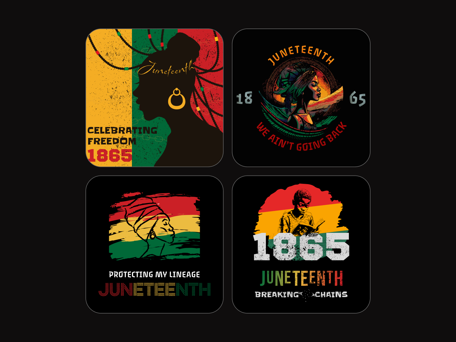 Juneteenth Celebrating Freedom 1865 Design T-Shorts 1865 african american history ai art america art blacklivesmatter branding christian design emancipation freedom graphic design history holiday illustration illustrator juneteenth logo ui vector