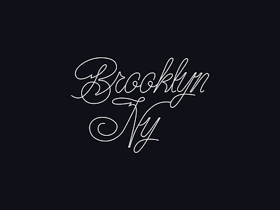 we out here brooklyn design lettering typography