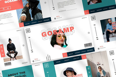Gosamp - Urban Powerpoint Presentation Template abstract annual business clean corporate download google slides keynote pitch pitch deck powerpoint powerpoint template pptx presentation presentation template professional slides template ui web