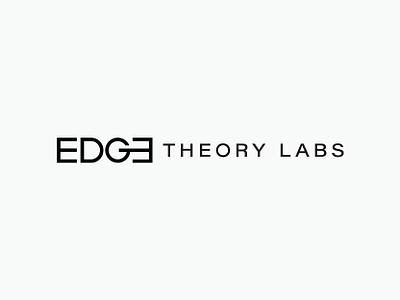 EDGE Theory Labs athletic brand identity branding cold plunge graphic design logo logo design plunge tubs recovery sports therapy wordmark
