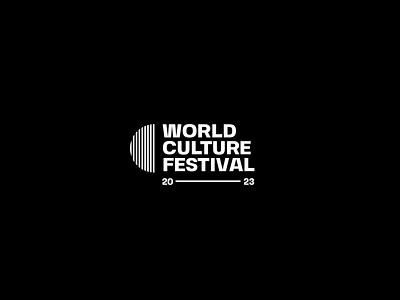 World Culture Festival 2023 3d animation brand branding celebrate creative culture diversity dynamic festival graphicdesign icon identity logo modern motion sun typography visual world