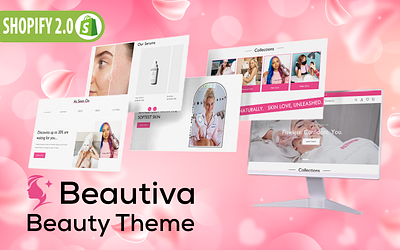 Beautiva - Beauty & Cosmetics Shopify Theme beauty theme cosmetics theme ecommerce theme shopify shopify 2.0 shopify beauty shopify theme