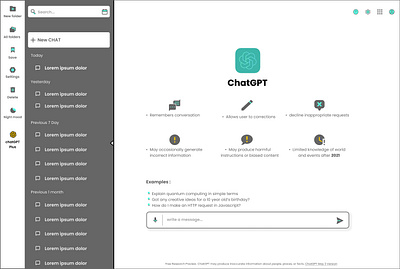 Chat GPT 1 branding chat gpt design typography ui ux vector