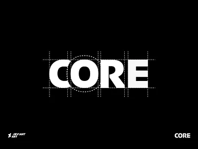 Core - ( Logo Construction ) 2 of 9 | DeviantArt after effects animation app branding clean design flat graphic graphic design icon illustration illustrator logo minimal motion typography ui ux vector web