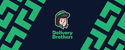 Delivery Brothers app branding design graphic design illustration logo typography ui ux vector