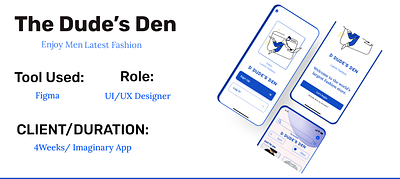 The Dude's Den app design mobile design ui ui design ux