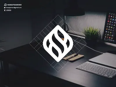 Monogram S Logo Design (Sold Out) art awesome branding design design logo designer dubai enwirto icon illustration lettering logo logos minimal monogram newyork ui vector