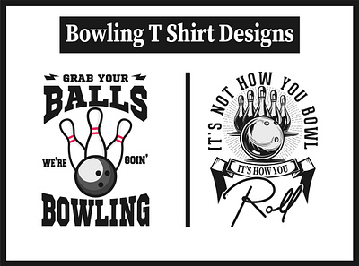 Bowling T-Shirt Design bowl bowling bowling t shirt design design graphic design illustration t shirt typography