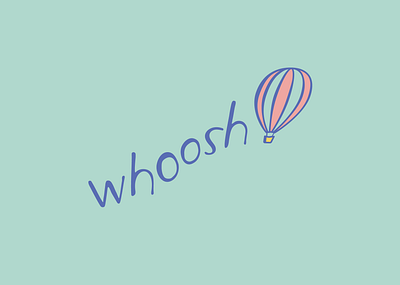 Whoosh – Daily Logo Challenge adobe illustrator dailylogochallenge design graphic design illustration logo