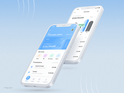 Money Managing App✨ 3d animation app appdesign branding design finance financeapp financemanagement fintech graphic design icon illustration logo moneymanage motion graphics tradeapp ui uidesign uiux