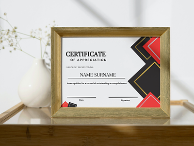 Certificate template asthethic cards certificate design designing templates