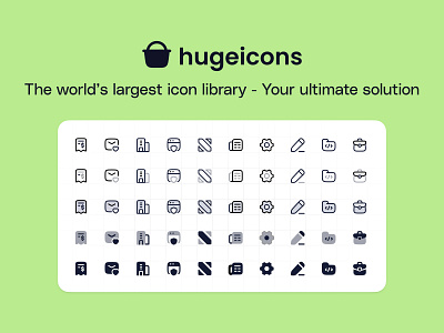 Hugeicons Pro | Figma Icons clean figma icons gumroad hugeicons hugeicons pro icon icon pack icon set icon styles ui ux