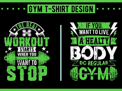 Gym T-Shirt Design design graphic design gym gym t shirt design illustration t shirt trainar typography