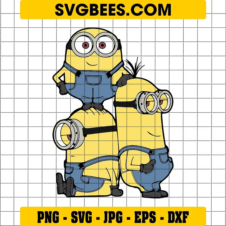 Minion Svg Cricut By Svgbees Svg Files For Cricut Get Premium Svgs On Dribbble 0964