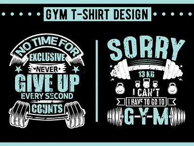 Gym T-Shirt Design design graphic design gym gym t shirt design illustration t shirt train trainer typography