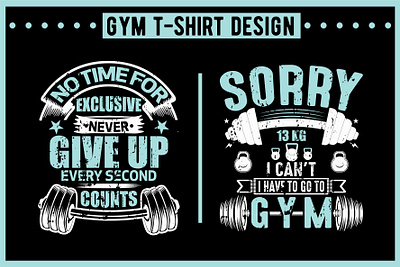 Gym T-Shirt Design design graphic design gym gym t shirt design illustration t shirt train trainer typography