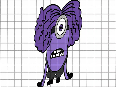 Purple Minion SVG purple minion svg svgbees