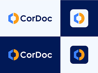 CorDoc logo design brand identity brand logo brand mark branding clean logo logo logo design logo design trend logo mark logo symbol minimal logo new logo new logo mark