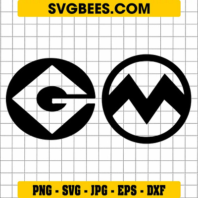 Minion Symbol SVG minion symbol svg svgbees