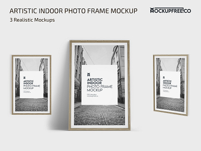 Artistic Indoor Photo Frame Mockup artistic frame free freebie indoor mock up mockup mockups photo photoshop psd template templates