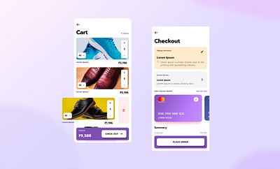 Daily UI 002/100 - Check out the page graphic design ui