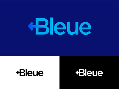 Final Bleue Logo brand brand identity branding design graphic design identity logo parking app wordmark