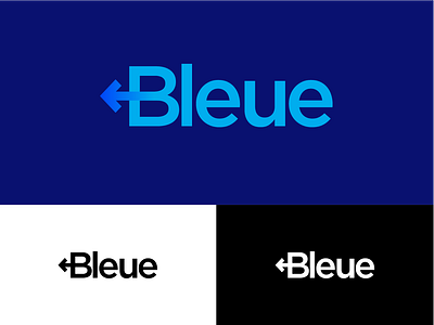 Final Bleue Logo brand brand identity branding design graphic design identity logo parking app wordmark