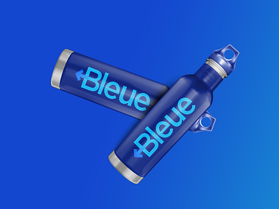 Bleue Parking App brand identity branding design graphic design identity illustration logo