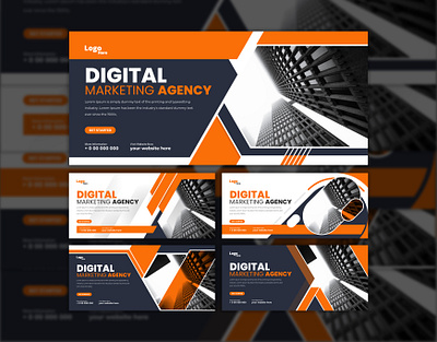 Facebook Cover banner Web banner template agency banner business business ads company corporate design digital marketing facebook facebook ad facebook ads facebook banner facebook cover facebook page facebook post fb fb cover template web banner website header