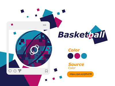 Basketball branding design graphic design illustration logo ui vector