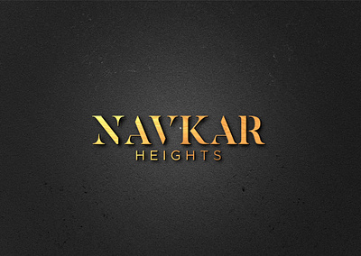 Navkar Heights - Brand Identity brand identity branding graphic design logo logo design photoshop