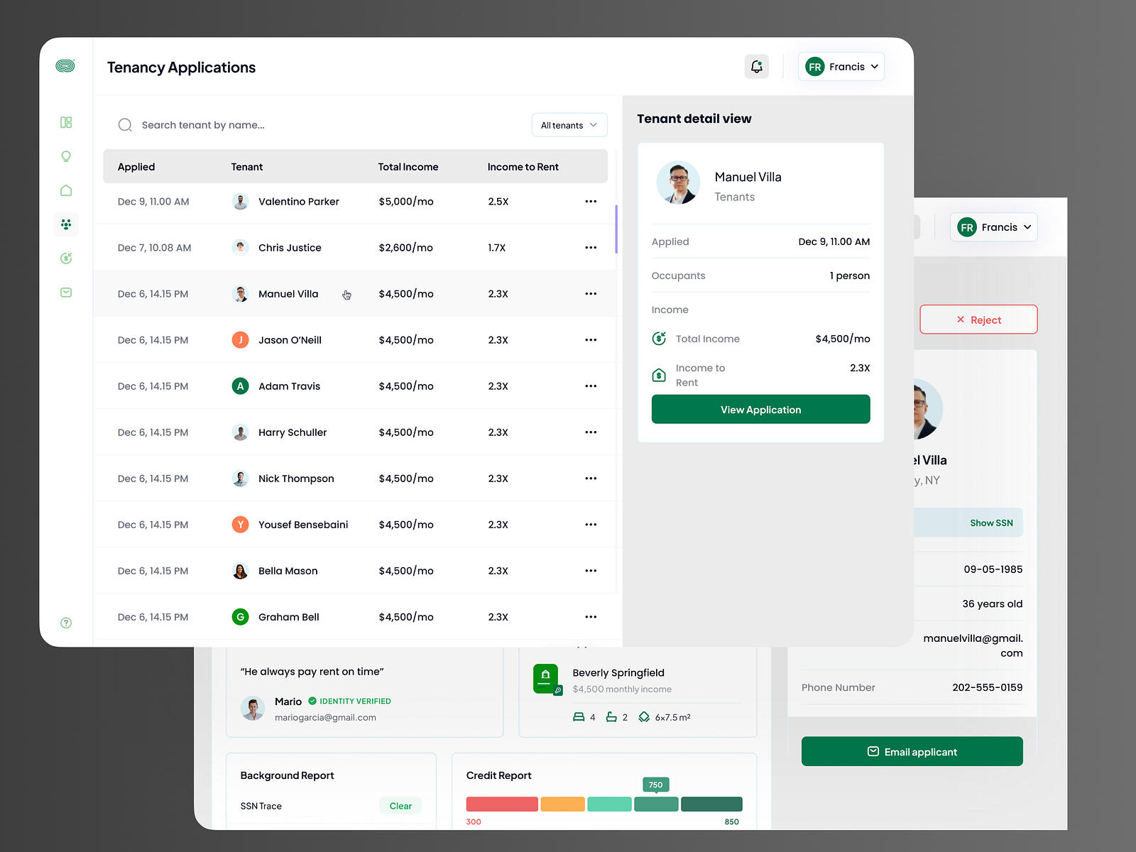 tenant-application-dashboard-by-hasibur-rahman-on-dribbble