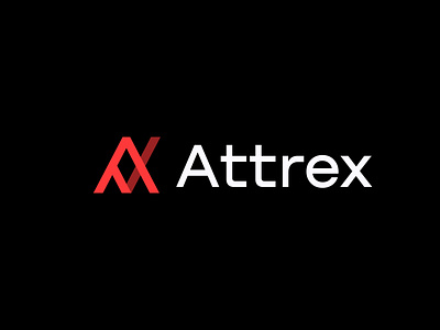 Attrex logo branding design graphic design icon identity logo logo design vector