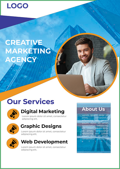 Marketing Flyer Design design graphic design photoshop services