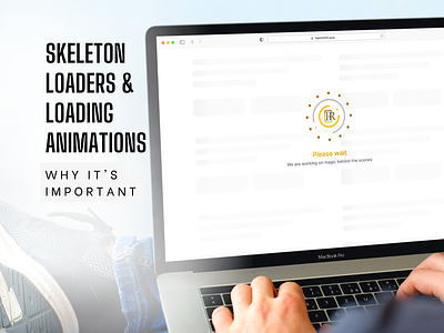 Why Skeleton loaders and loading animations are important animation branding loader loader page loading animation motion graphics product design product loader page saas product skeleton loader ui webdesign