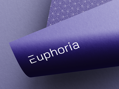 Euphoria paper logotype branding design graphic design illustration logo typography vector