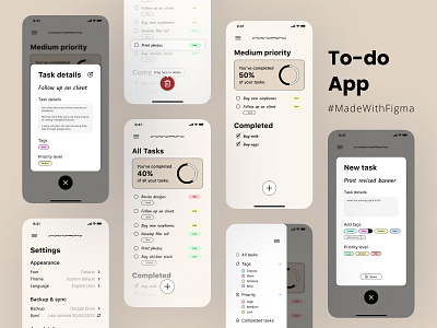 to-do app app design graphic design to do ui