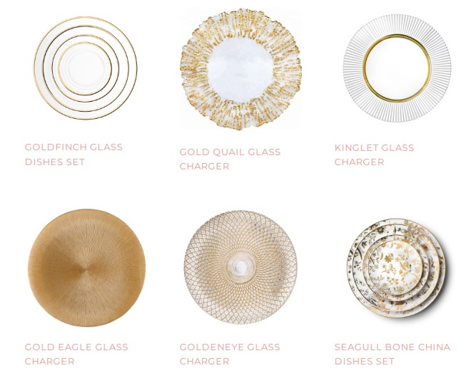 Enhance Your Wedding Table Charger Plates by settingsusa on Dribbble