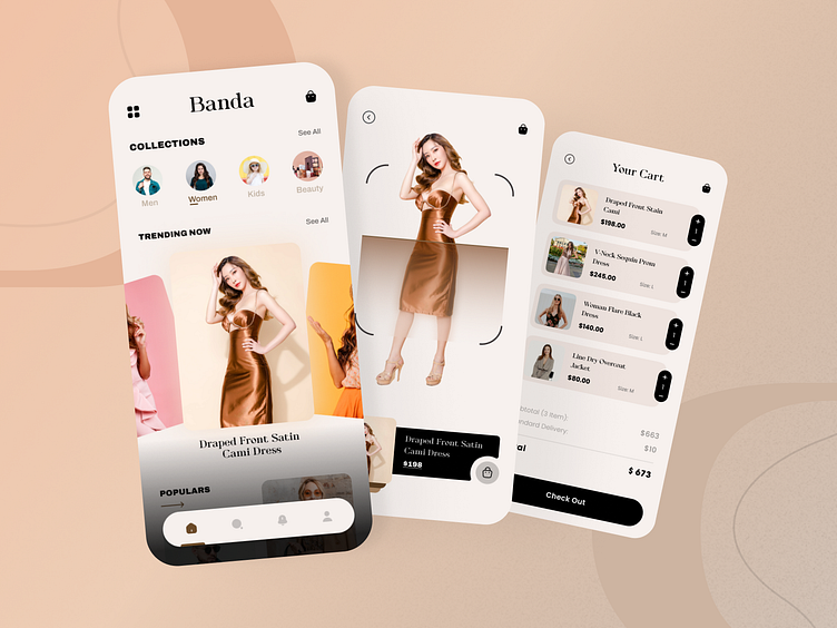 ⚡Modern Fashion App UI Design by Excellent world on Dribbble