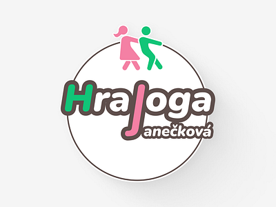 HraJoga - Logo logo vector