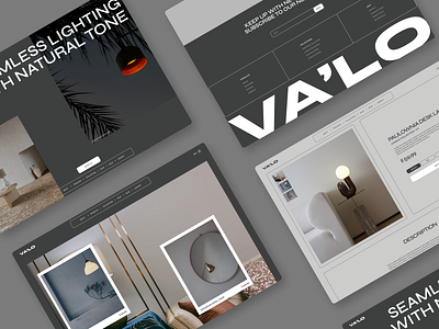 E-Commerce Website Concept abstract branding design e commerce gray grey landing page minimal nature typography ui ux web web design website