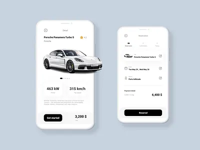 Car Rental Application designs, themes, templates and downloadable ...