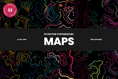 Gradient Topographic Maps abstract abstraction backgrounds get map gradient gradient background graphic design illustrations maps pattern seamless seamless patterns topographic topographic background topographic map topography vector