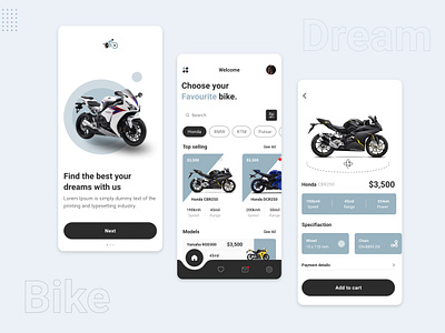 Mobile Bike App 🏍️